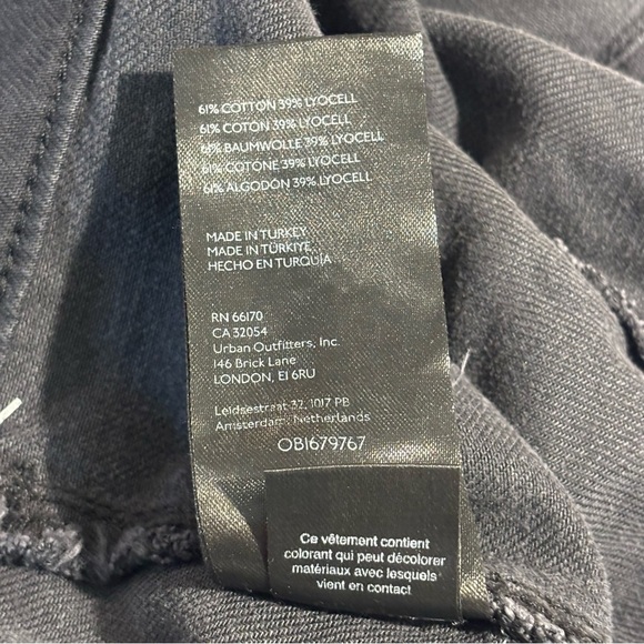 PILCRO Sz 8 The Skipper Jumpsuit Washed Out Smocked Back Wide Leg Strapless NWOT - Picture 11 of 13